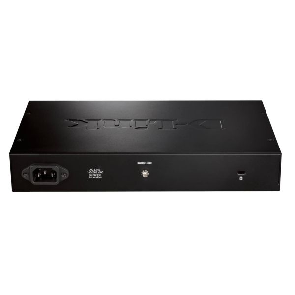 D-Link DGS-1016D/E netwerk-switch Unmanaged Zwart, Metallic (DGS-1016D/E)