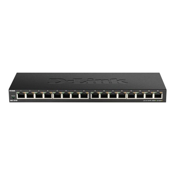 D-Link 16‑Port Gigabit Unmanaged Switch (DGS-1016S/E)