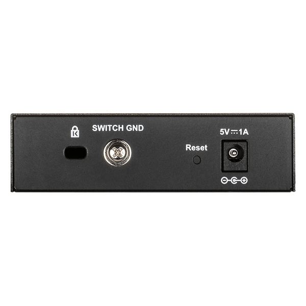 D-Link DGS-1100-05V2 netwerk-switch Managed L2 Gigabit Ethernet (10/100/1000) Zwart (DGS-1100-05V2/E)