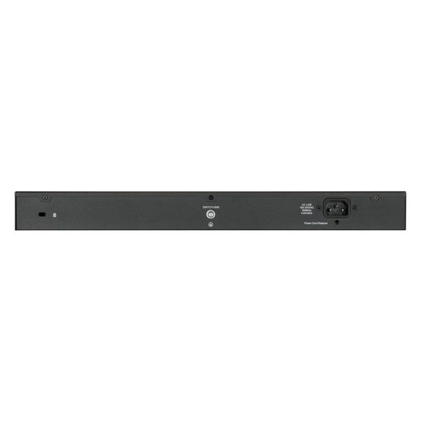 D-Link DGS-1100-26MPV2/B Managed L2 Gigabit Ethernet (10/100/1000) Power over Ethernet (PoE) Zwart (DGS-1100-26MPV2)