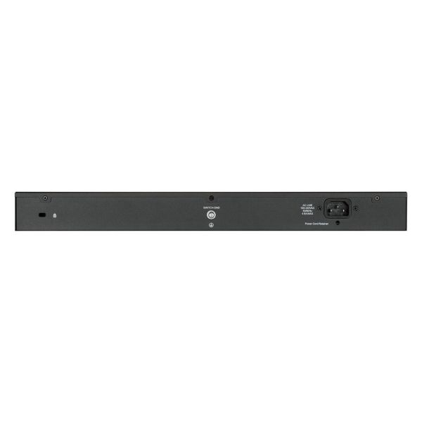 D-Link DGS-1100-26MPV2/E netwerk-switch Managed L2 Gigabit Ethernet (10/100/1000) Power over Ethernet (PoE) Zwart (DGS-1100-26MPV2/E)