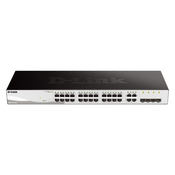 D-Link DGS-1210-28 netwerk-switch Managed L2/L2+ 1U Zwart (DGS-1210-28) D-Link DGS-1210-28 netwerk-switch Managed L2/L2+ 1U Zwart (DGS-1210-28)