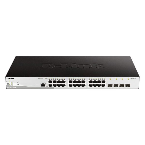 D-Link DGS-1210-28P/ME/E netwerk-switch Managed L2/L3 Gigabit Ethernet (10/100/1000) Power over Ethernet (PoE) 1U (DGS-1210-28P/ME/E) D-Link DGS-1210-28P/ME/E netwerk-switch Managed L2/L3 Gigabit Ethernet (10/100/1000) Power over Ethernet (PoE) 1U (DGS-1210-28P/ME/E)