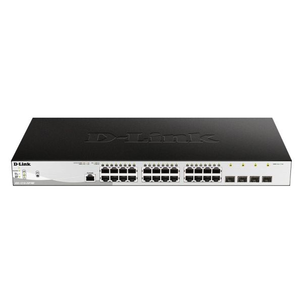 D-Link DGS-1210-28P/ME/E netwerk-switch Managed L2/L3 Gigabit Ethernet (10/100/1000) Power over Ethernet (PoE) 1U (DGS-1210-28P/ME/E)