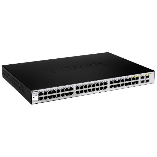 D-Link DGS-1210-48 netwerk-switch Managed L2 Zwart (DGS-1210-48) D-Link DGS-1210-48 netwerk-switch Managed L2 Zwart (DGS-1210-48)