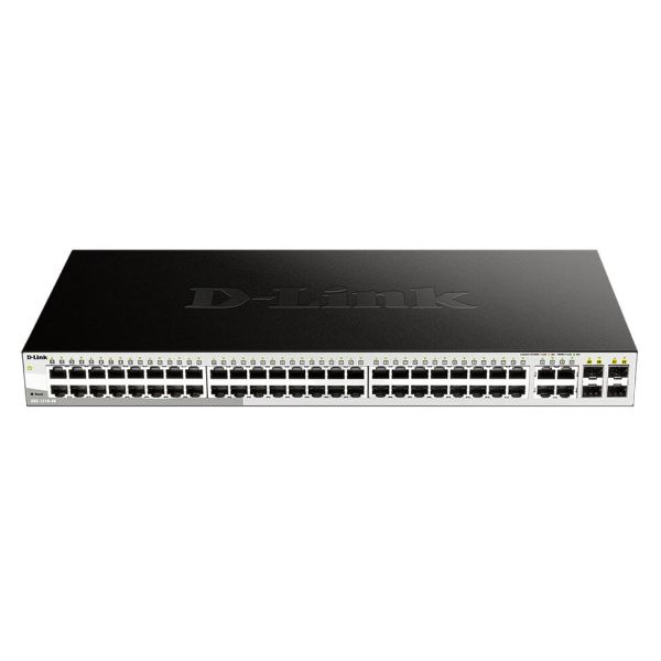 D-Link DGS-1210-48 netwerk-switch Managed L2 Gigabit Ethernet (10/100/1000) 1U Zwart (DGS-1210-48/E)