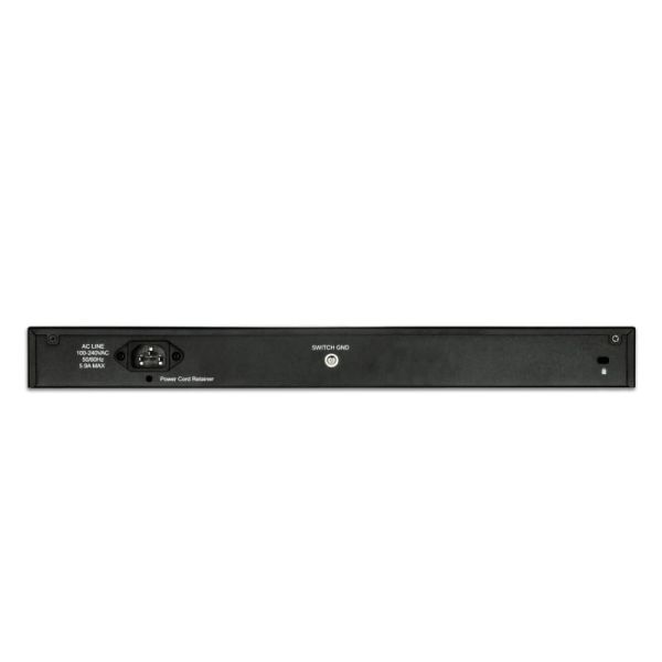 D-Link DGS-1210-52MP Managed L2 Gigabit Ethernet (10/100/1000) Power over Ethernet (PoE) Zwart, Grijs (DGS-1210-52MP/E)
