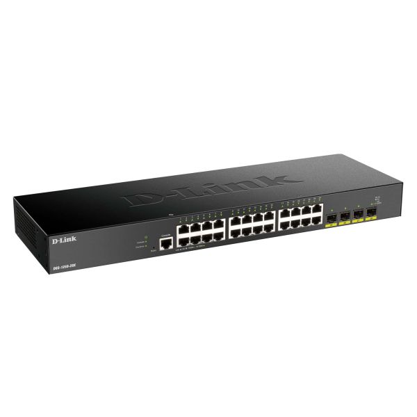 D-Link DGS-1250-28X Managed L3 Gigabit Ethernet (10/100/1000) Zwart (DGS-1250-28X/E) D-Link DGS-1250-28X Managed L3 Gigabit Ethernet (10/100/1000) Zwart (DGS-1250-28X/E)
