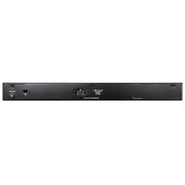D-Link DGS-1510-28XMP Managed L2/L3 Gigabit Ethernet (10/100/1000) Power over Ethernet (PoE) Zwart, Grijs (DGS-1510-28XMP/E)