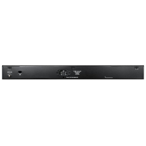 D-Link DGS-1510-28XMP Managed L2/L3 Gigabit Ethernet (10/100/1000) Power over Ethernet (PoE) Zwart, Grijs (DGS-1510-28XMP/E)
