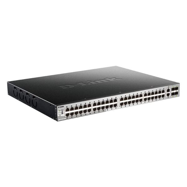 D-Link DGS-3130-54PS/E netwerk-switch Managed L3 Gigabit Ethernet (10/100/1000) Power over Ethernet (PoE) Grijs (DGS-3130-54PS/E)
