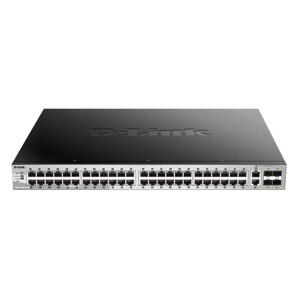 D-Link DGS-3130-54PS/E netwerk-switch Managed L3 Gigabit Ethernet (10/100/1000) Power over Ethernet (PoE) Grijs (DGS-3130-54PS/E)