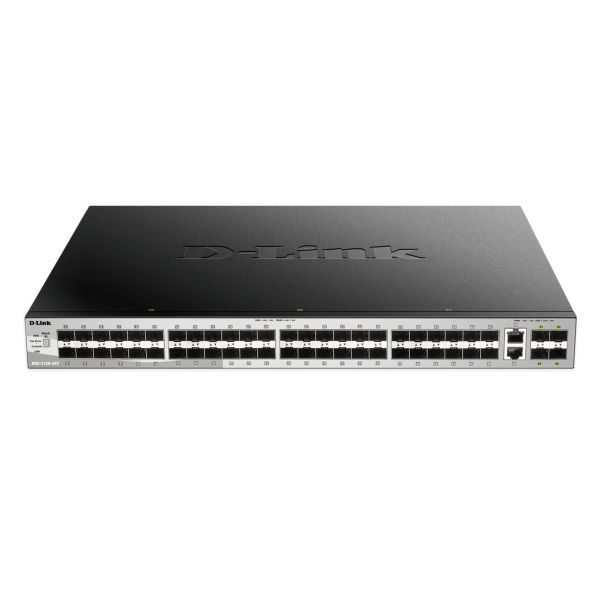 D-Link DGS-3130-54S netwerk-switch Managed L3 Zwart, Grijs (DGS-3130-54S/SI)