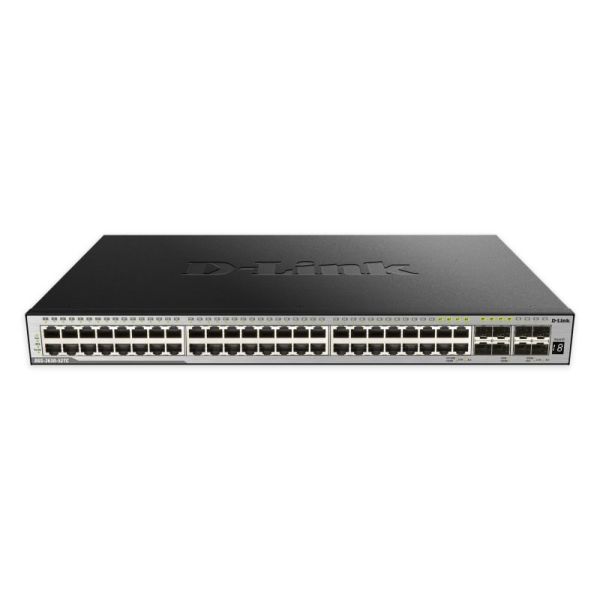 D-Link DGS-3630-52TC Managed L3 Gigabit Ethernet (10/100/1000) 1U Zwart (DGS-3630-52TC/SI)