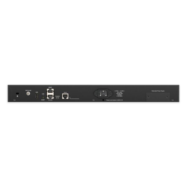 D-Link DGS-3630-52TC Managed L3 Gigabit Ethernet (10/100/1000) 1U Zwart (DGS-3630-52TC/SI)