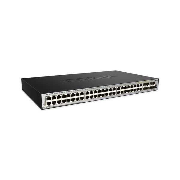 D-Link DGS-3630-52TC Managed L3 Gigabit Ethernet (10/100/1000) 1U Zwart (DGS-3630-52TC/SI)