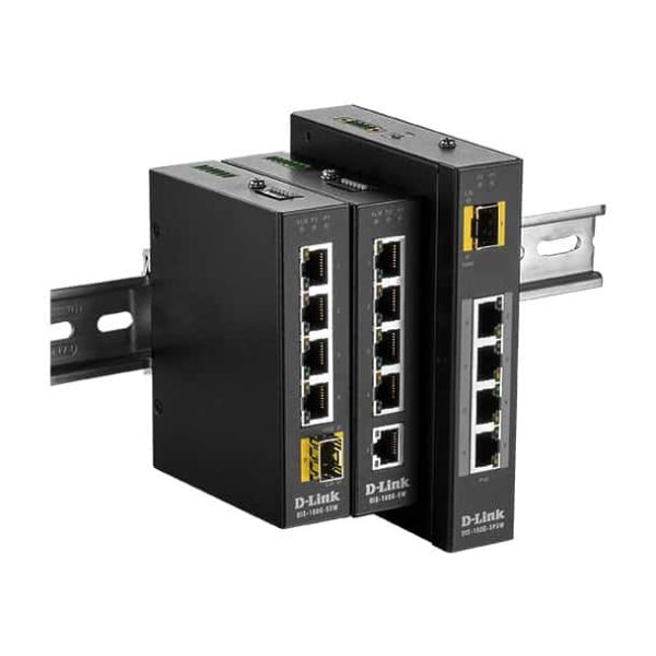 D-Link DIS‑100G‑5PSW Unmanaged L2 Gigabit Ethernet (10/100/1000) Power over Ethernet (PoE) Zwart (DIS-100G-5PSW)