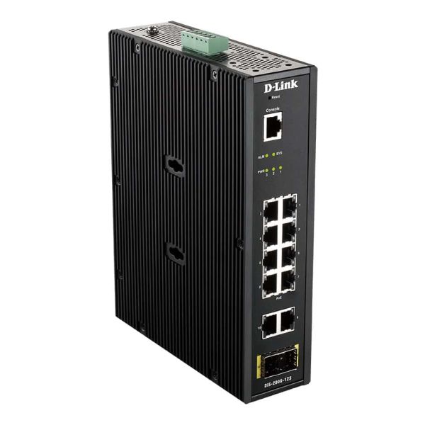 D-Link DIS-200G-12S netwerk-switch Managed L2 Gigabit Ethernet (10/100/1000) Zwart (DIS-200G-12S)
