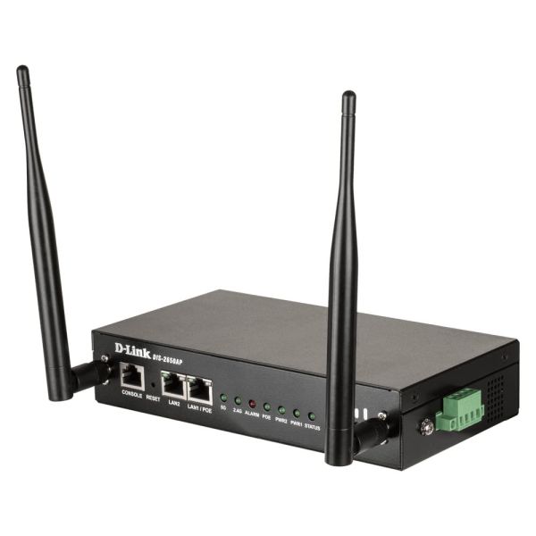 D-Link DIS-2650AP draadloos toegangspunt (WAP) 1200 Mbit/s Zwart Power over Ethernet (PoE) (DIS-2650AP) D-Link DIS-2650AP draadloos toegangspunt (WAP) 1200 Mbit/s Zwart Power over Ethernet (PoE) (DIS-2650AP)