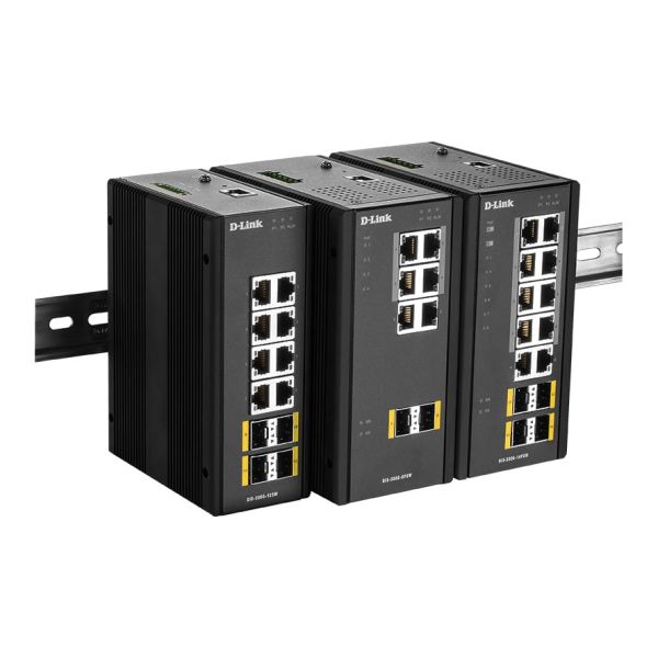 D-Link DIS‑300G‑12SW Managed L2 Gigabit Ethernet (10/100/1000) Zwart (DIS-300G-12SW)