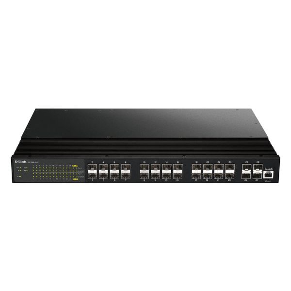 D-Link DIS-700G-28XS netwerk-switch Managed L2+ 1U Zwart (DIS-700G-28XS)