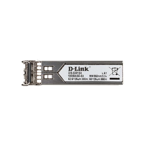 D-Link DIS‑S301SX netwerk transceiver module Vezel-optiek 1000 Mbit/s mini-GBIC (DIS-S301SX)