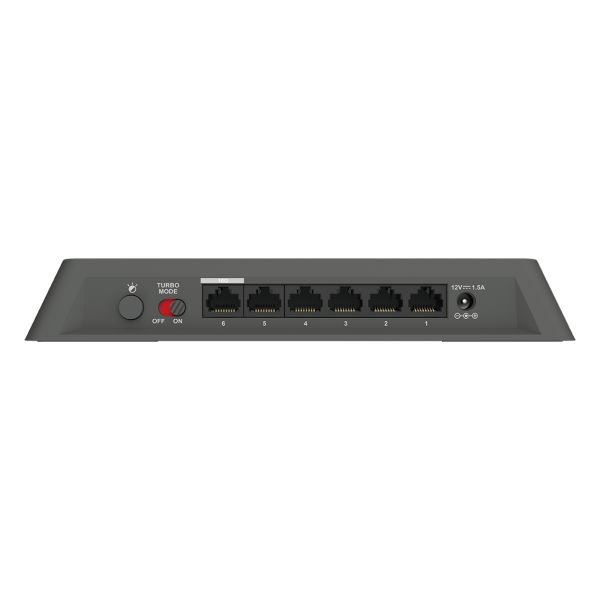 D-Link DMS‑106XT 6-Poort Multi-Gigabit Unmanaged Switch (DMS-106XT)
