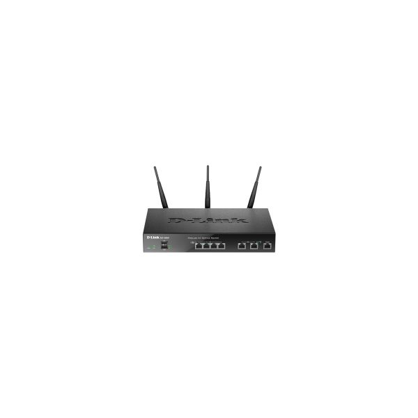 D-Link DSR-1000AC draadloze router Gigabit Ethernet Dual-band (2.4 GHz / 5 GHz) Zwart (DSR-1000AC)