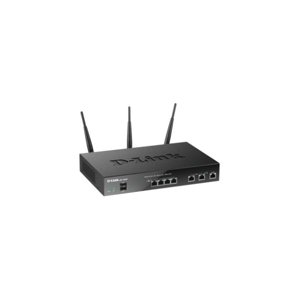 D-Link DSR-1000AC draadloze router Gigabit Ethernet Dual-band (2.4 GHz / 5 GHz) Zwart (DSR-1000AC)