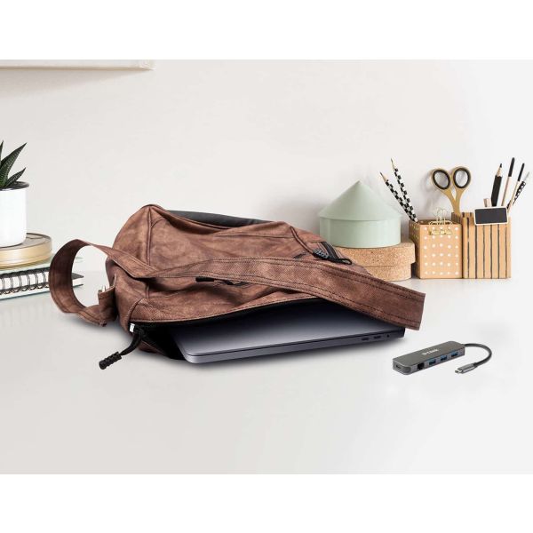 D-Link 5-in-1 USB-C Hub met Gigabit Ethernet/Stroomvoorziening DUB-2334 (DUB-2334)