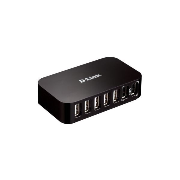 D-Link DUB-H7 USB 2.0 Type-B 480 Mbit/s Zwart (DUB-H7)