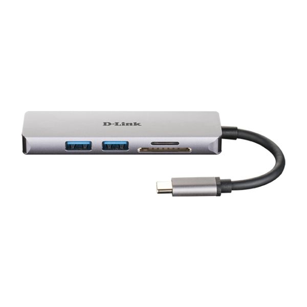 D-Link DUB-M530 laptop dock & poortreplicator Bedraad USB 3.2 Gen 1 (3.1 Gen 1) Type-C Aluminium (DUB-M530)