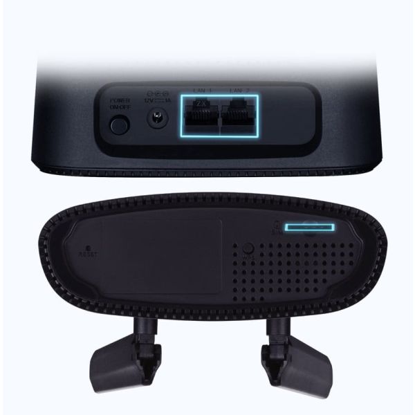 D-Link DWR-960 draadloze router Gigabit Ethernet Dual-band (2.4 GHz / 5 GHz) 4G Zwart (DWR-960)