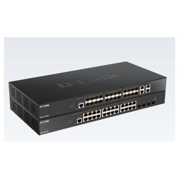 D-Link DXS-1210-28T netwerk-switch Managed L2/L3 10G Ethernet (100/1000/10000) 1U Zwart (DXS-1210-28T) D-Link DXS-1210-28T netwerk-switch Managed L2/L3 10G Ethernet (100/1000/10000) 1U Zwart (DXS-1210-28T)