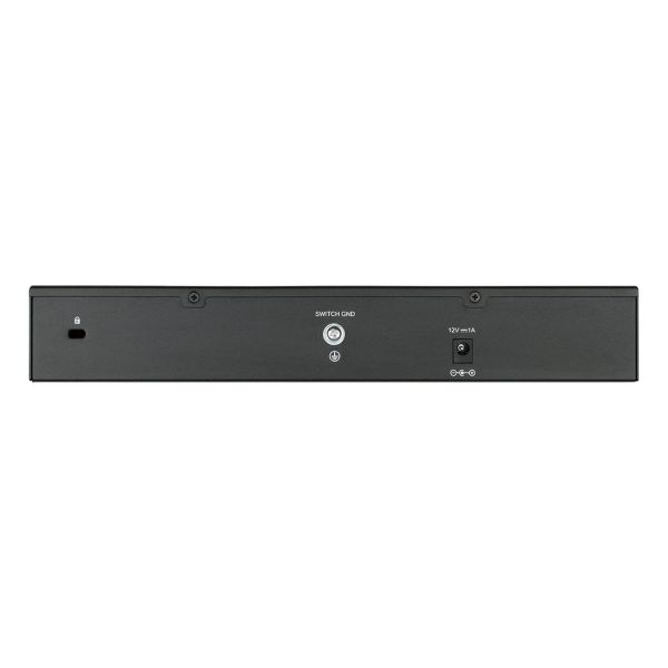 D-Link GO-SW-16G Unmanaged L2 Gigabit Ethernet (10/100/1000) 1U Zwart (GO-SW-16G/E)