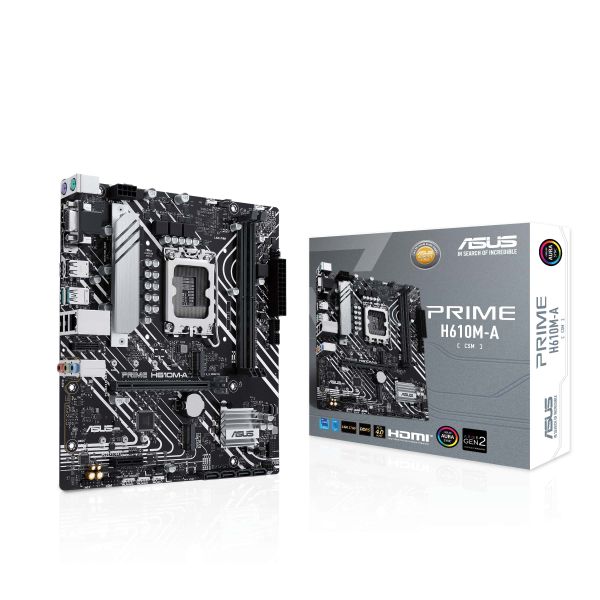ASUS PRIME H610M-A-CSM Intel H610 LGA 1700 micro ATX (90MB1G20-M0EAYC)