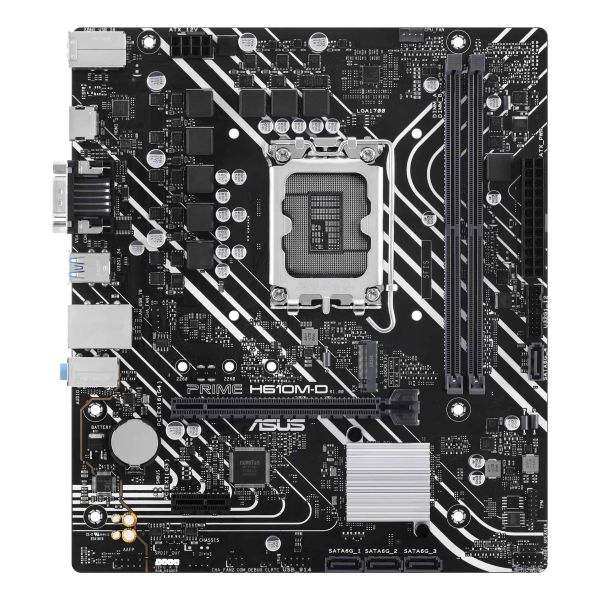 ASUS PRIME H610M-D Intel H610 LGA 1700 micro ATX (90MB1G80-M0EAY0)