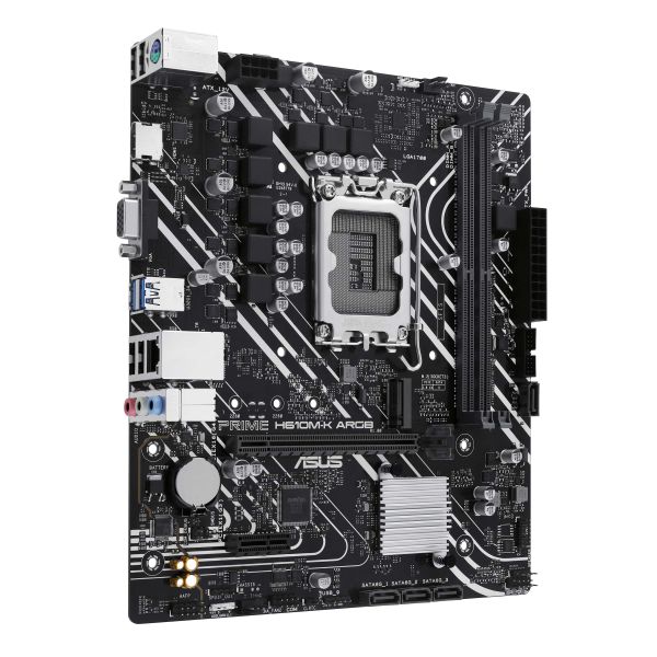 ASUS PRIME H610M-K ARGB Intel H610 LGA 1700 micro ATX (90MB1G90-M0EAY0)