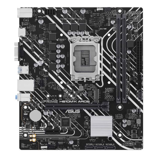 ASUS PRIME H610M-K ARGB Intel H610 LGA 1700 micro ATX (90MB1G90-M0EAY0)