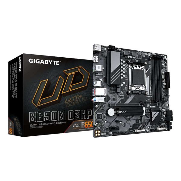 GIGABYTE B650M D3HP moederbord AMD B650 Socket AM5 micro ATX (B650M D3HP)