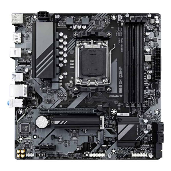 Gigabyte B650M D3HP moederbord AMD B650 Socket AM5 micro ATX (B650M D3HP)
