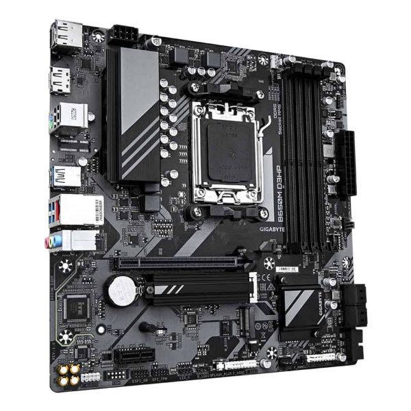 GIGABYTE B650M D3HP moederbord AMD B650 Socket AM5 micro ATX (B650M D3HP)