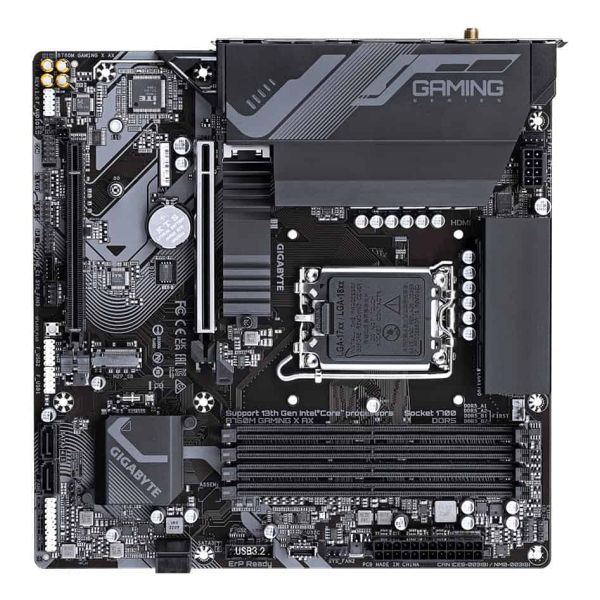 GIGABYTE B760M Gaming X AX Intel B760 Express LGA 1700 micro ATX (B760M GAMING X AX)
