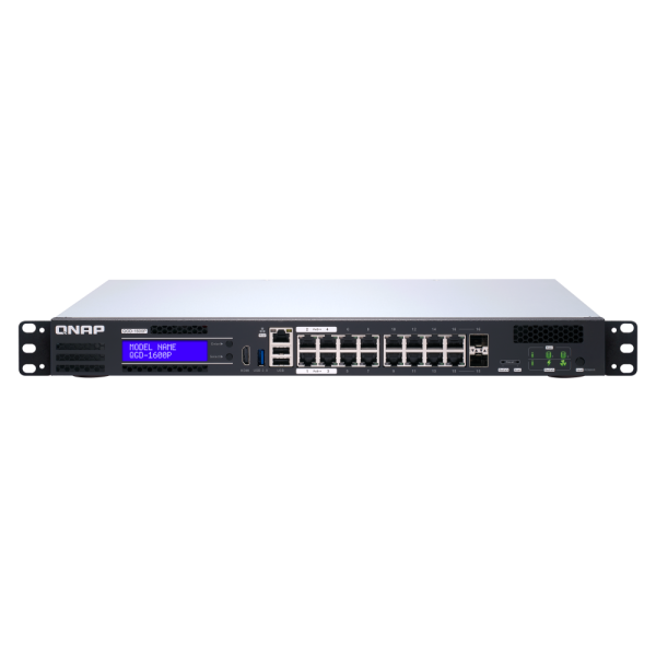 QNAP QGD-1600 Managed Gigabit Ethernet Switch with 16 Ports and USB 2.0 (QGD-1600-4G)