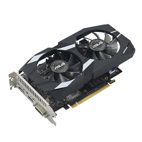 ASUS Dual -GTX1650-O4GD6-P-EVO NVIDIA GeForce GTX 1650 4 GB GDDR6 (90YV0EZD-M0NA00)