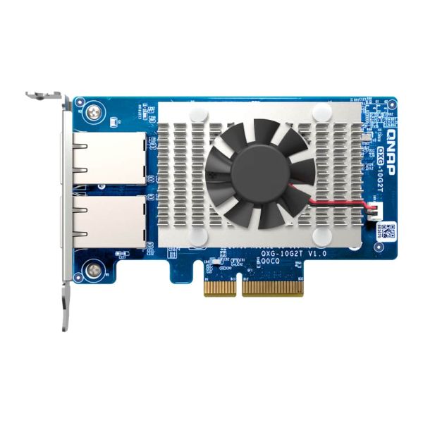 QNAP QXG-10G2T netwerkkaart Intern Ethernet 10000 Mbit/s (QXG-10G2T)