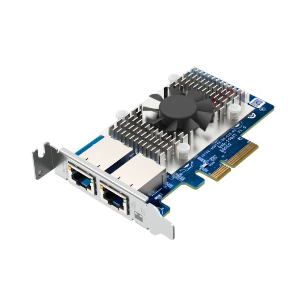 QNAP QXG-10G2T netwerkkaart Intern Ethernet 10000 Mbit/s (QXG-10G2T) QNAP QXG-10G2T netwerkkaart Intern Ethernet 10000 Mbit/s (QXG-10G2T)
