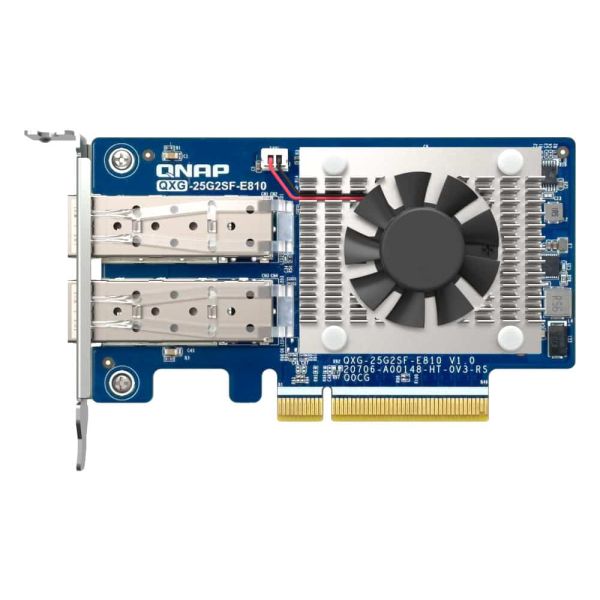 QNAP QXG-25G2SF-E810 netwerkkaart Intern Fiber 25000 Mbit/s (QXG-25G2SF-E810) QNAP QXG-25G2SF-E810 netwerkkaart Intern Fiber 25000 Mbit/s (QXG-25G2SF-E810)