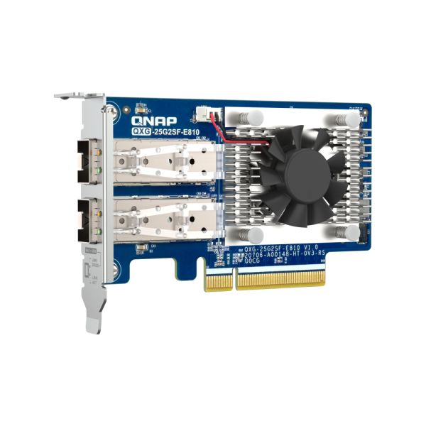 QNAP QXG-25G2SF-E810 netwerkkaart Intern Fiber 25000 Mbit/s (QXG-25G2SF-E810) QNAP QXG-25G2SF-E810 netwerkkaart Intern Fiber 25000 Mbit/s (QXG-25G2SF-E810)