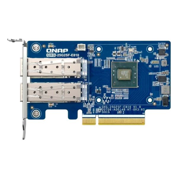 QNAP QXG-25G2SF-E810 netwerkkaart Intern Fiber 25000 Mbit/s (QXG-25G2SF-E810) QNAP QXG-25G2SF-E810 netwerkkaart Intern Fiber 25000 Mbit/s (QXG-25G2SF-E810)